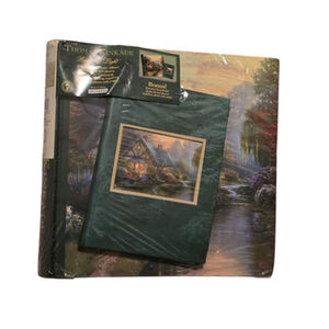 Vintage Thomas Kinkade Quiet Evening 200 Photo Album Set